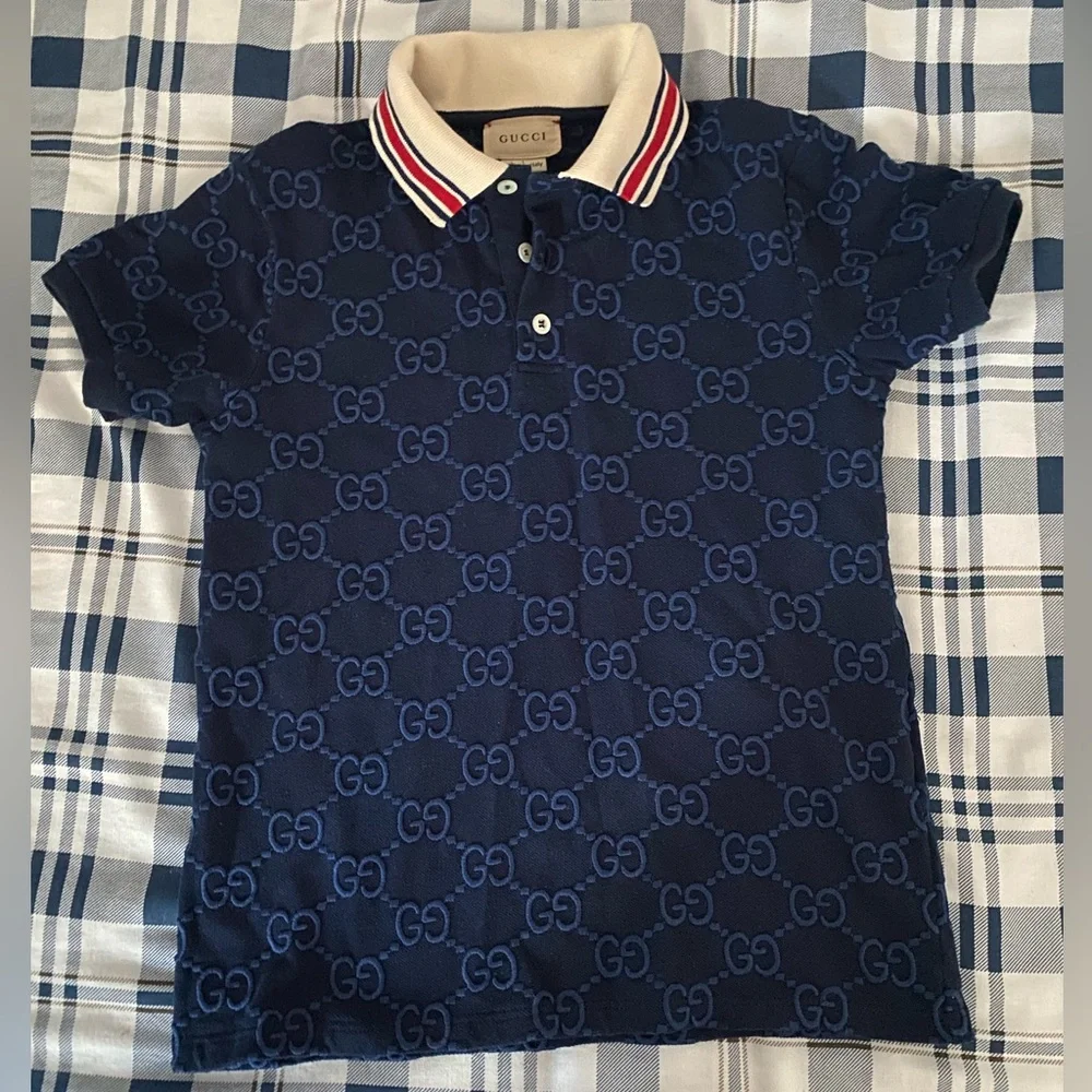 GUCCI Kids Polo Shirt - Picture 1 of 3